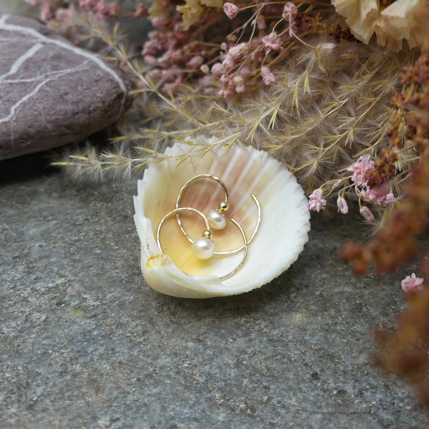 Spiral Ear Cuddly Toys - Pearl