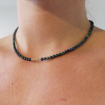 Stone Necklace - Chrysocolla