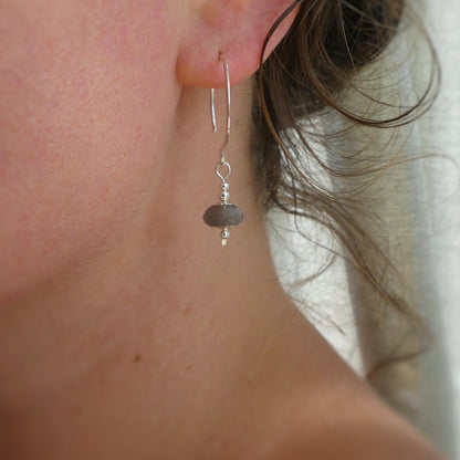 Earrings - Labradorite
