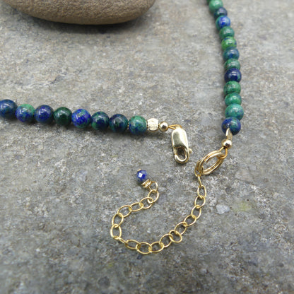Stone Necklace - Chrysocolla